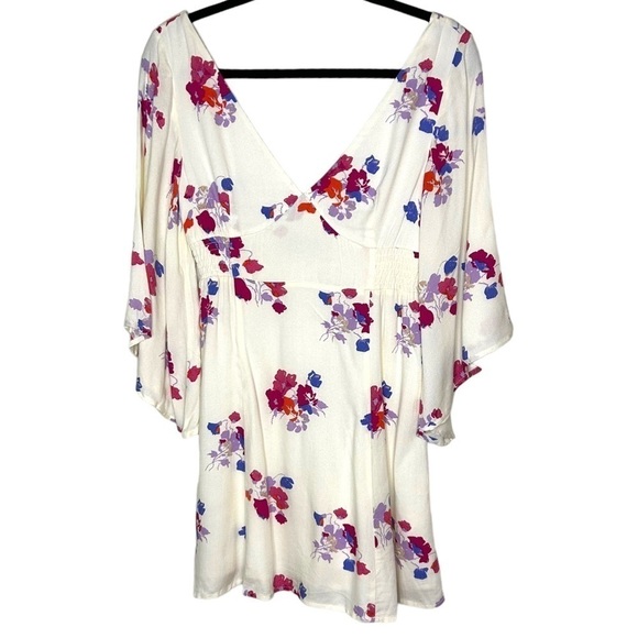 MINKPINK Falling Blooms Smocked Dress - Picture 2 of 10